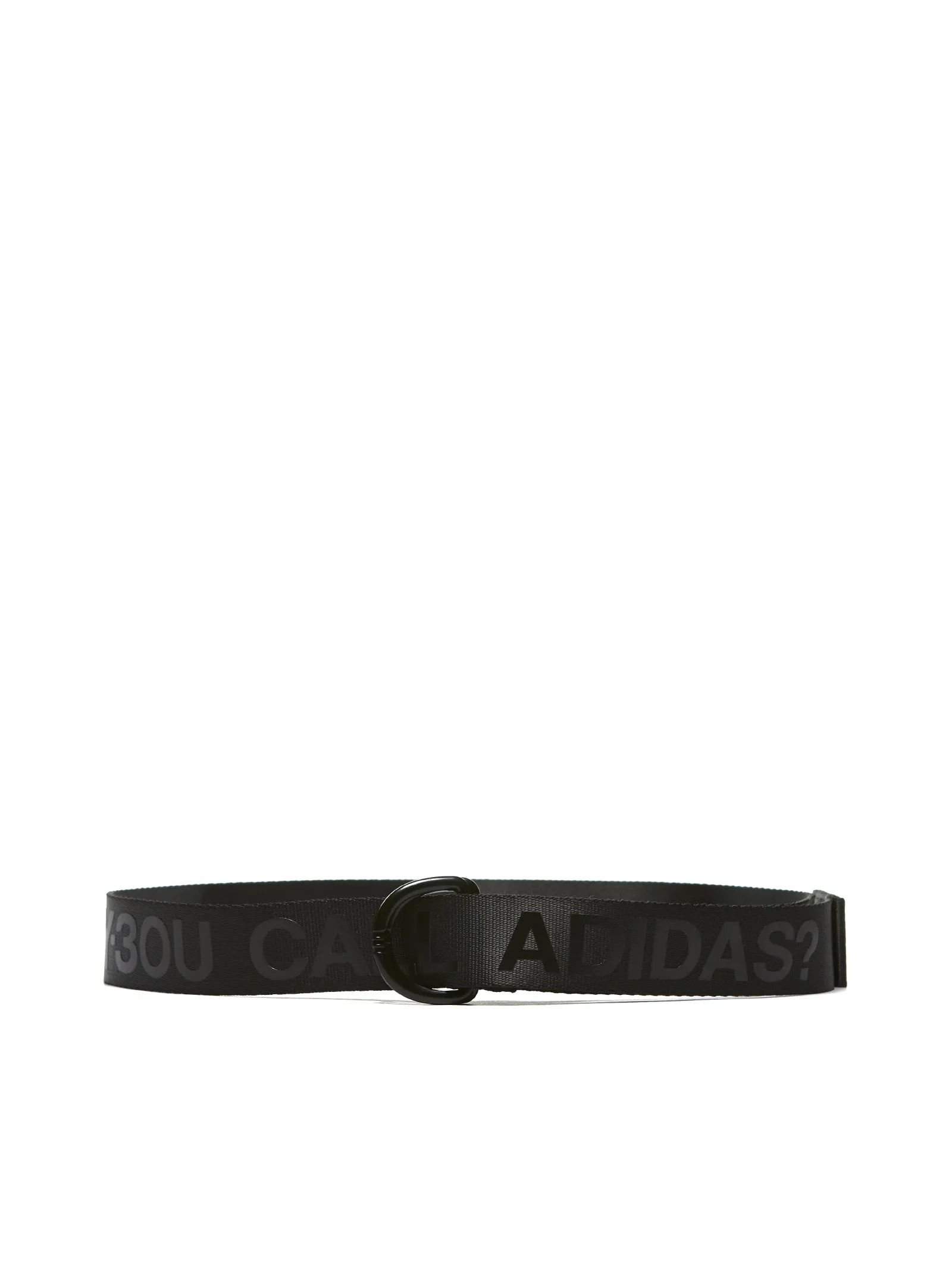 Y-3 Slogan Printed Belt
