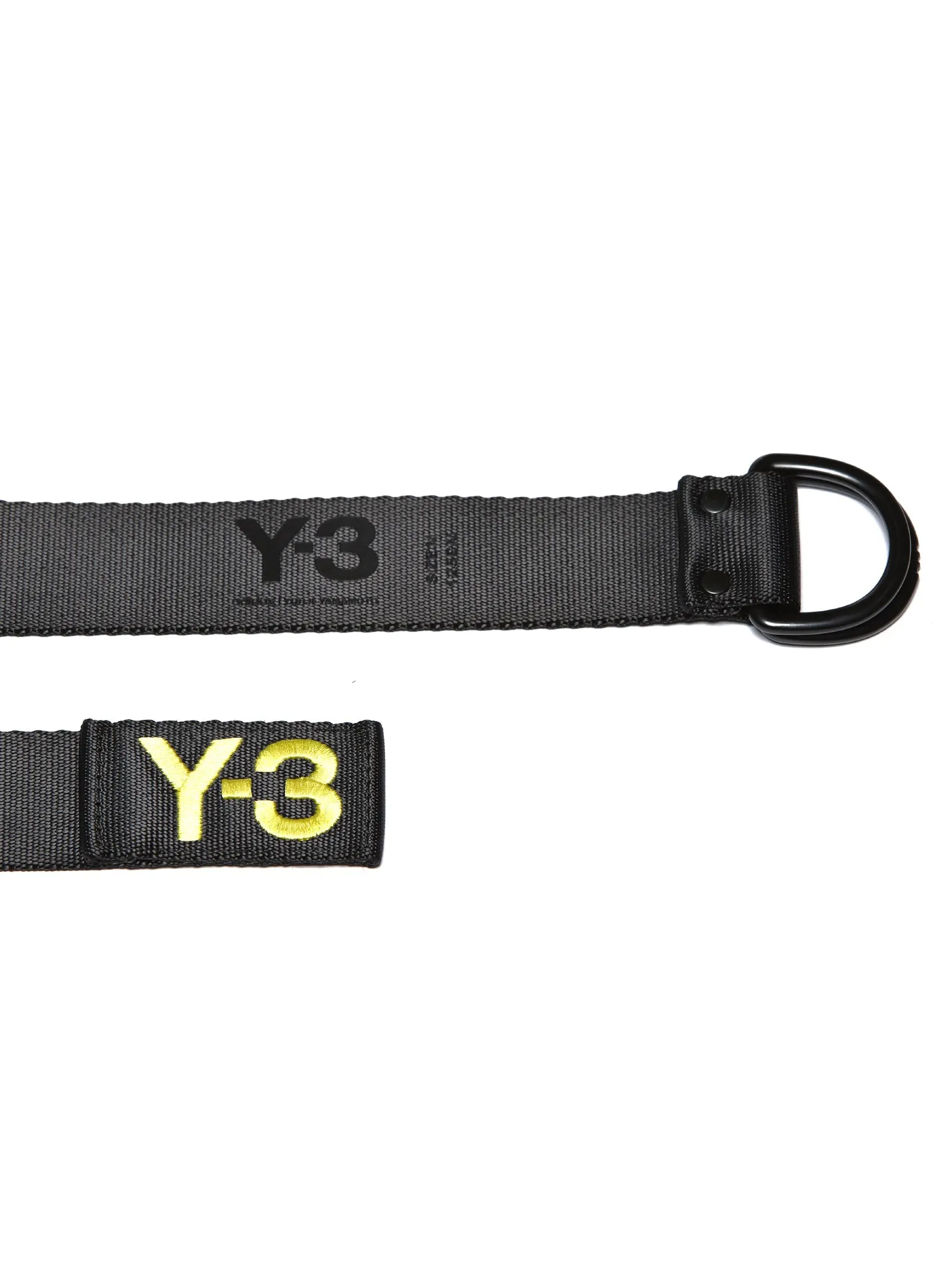 Y-3 Slogan Printed Belt