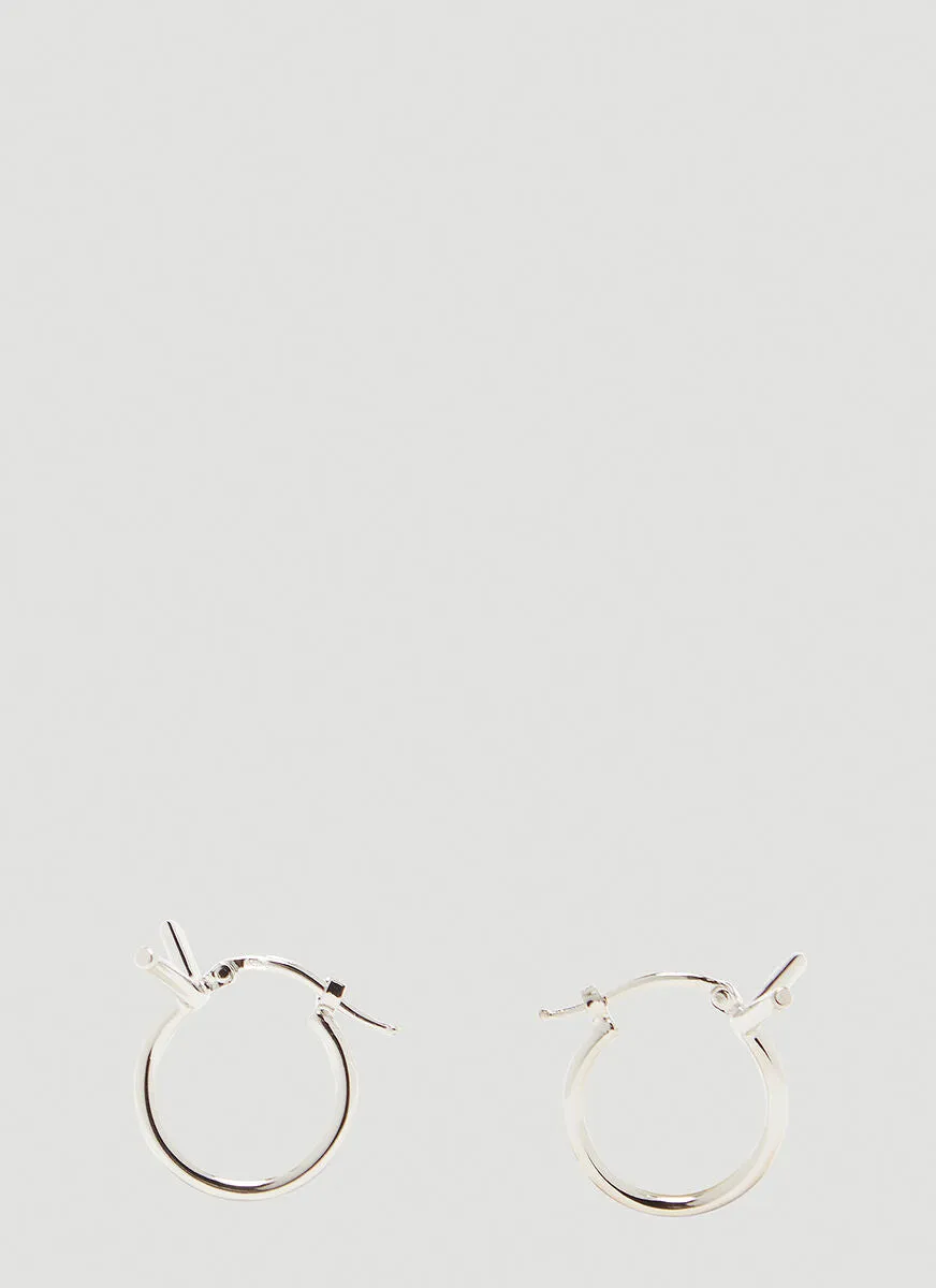 Y/Project Mini Y Hoop Earrings
