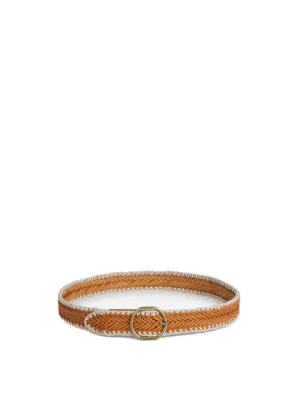 Zimmermann Crochet Edge Belt